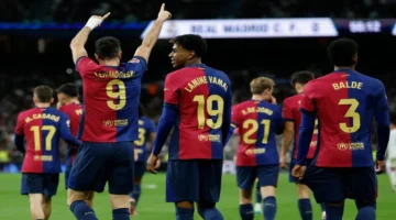 صراع ناري يجمع ريال مدريد وبرشلونة على صدارة ترتيب الدوري الإسباني الحالي